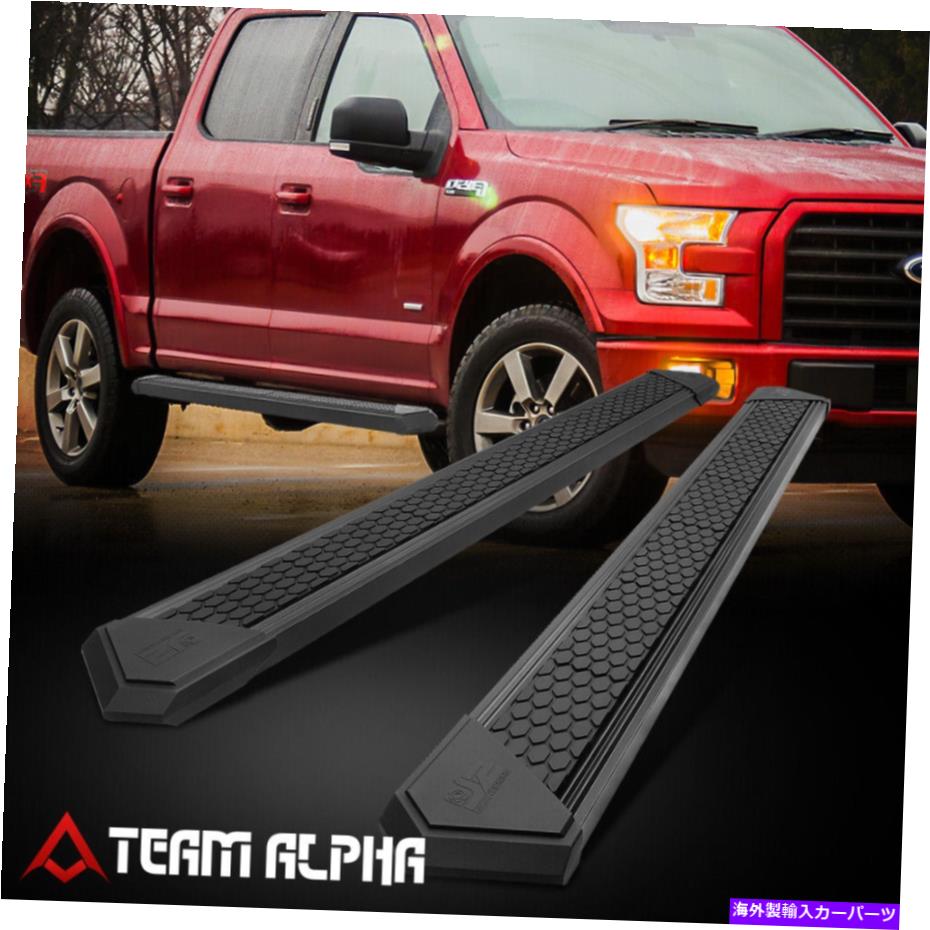 Nerf Bar 2015-2022 F150-F350拡張キャブJ2ブラック8 \