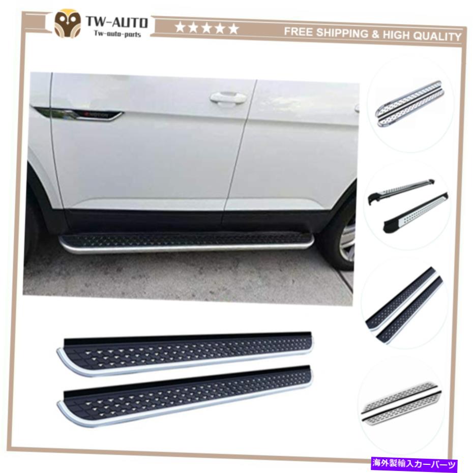 Nerf Bar 2PCS固定NERFバーランニングボードサイドステップフィットフォードエクスプローラー2011-2019 2Pcs Fixed Nerf Bar Running Board Side Step Fits for Ford Explorer 2011-2019【並行輸入品】