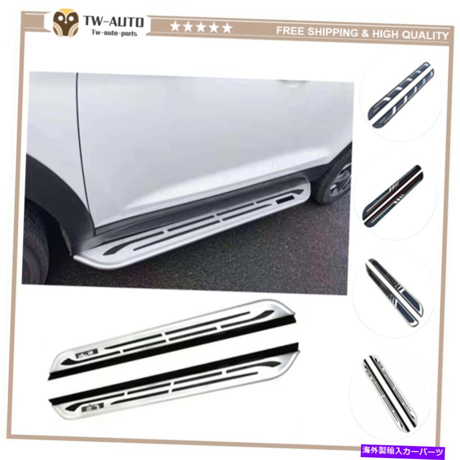 Nerf Bar 2PCS固定NERFバーランニングボードサイドステップフィットフォードエクスプローラー2011-2019 2Pcs Fixed Nerf Bar Running Board Side Step Fits for Ford Explorer 2011-2019【並行輸入品】