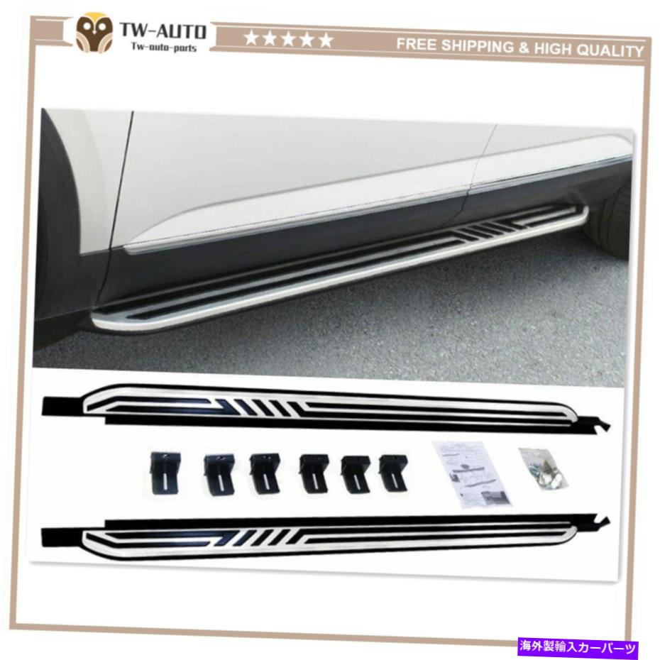 Nerf Bar VWフォルクスワーゲンアトラステラモント2018-2020ランニングボードNERFバーサイドステップに適しています Fit For VW Volkswagen Atlas Teramont 2018-2020 Running Board Nerf Bar Side Step【並行輸入品】