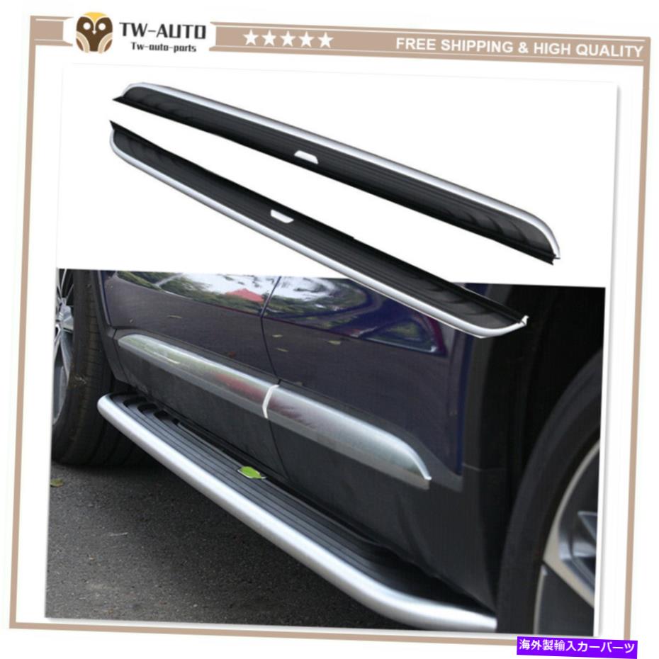 Nerf Bar 固定ドアランニングボードサイドステップNERFバーフィットトヨタRAV4 RAV-4 2013-2018 Fixed Door Running Board Side Step Nerf Bar Fits for Toyota RAV4 RAV-4 2013-2018【並行輸入品】