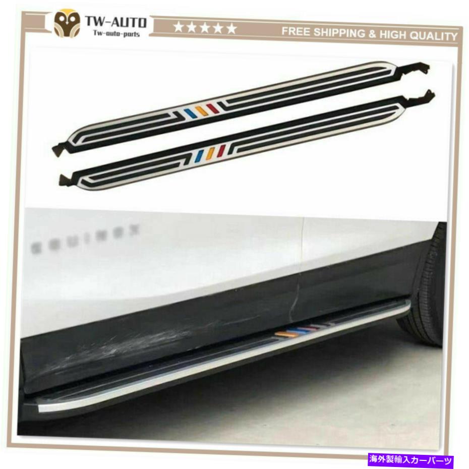 Nerf Bar シボレーシボレーエクイノックス2018-2020ランニングボードNERFバーに合うドアサイドステップ Door Side Step Fit for Chevrolet Chevy Equinox 2018-2020 Running Board Nerf Bar【並行輸入品】