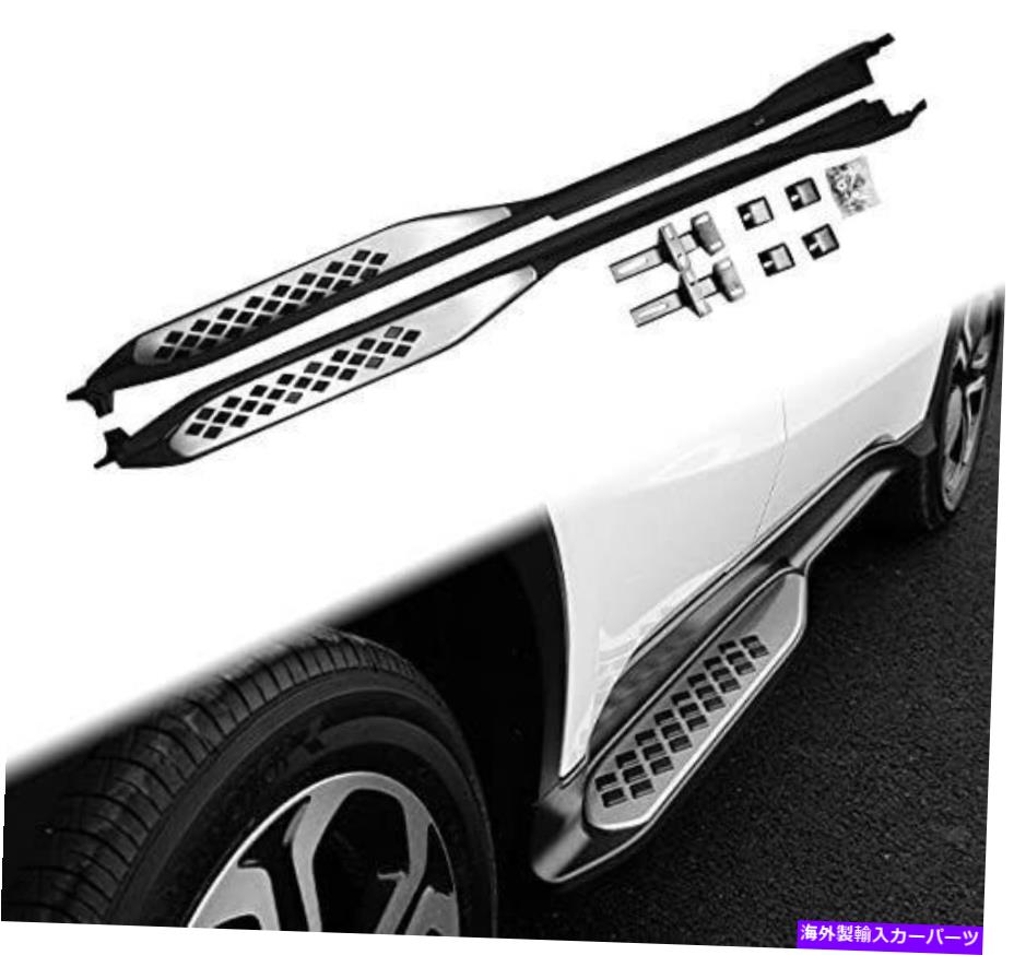 Nerf Bar ボードを実行するドアサイドステップnerf bar fit for honda vezel hrv hr-v 2015-2021 Door Side Steps Running Board Nerf Bar Fits for Honda Vezel HRV HR-V 2015-2021【並行輸入品】