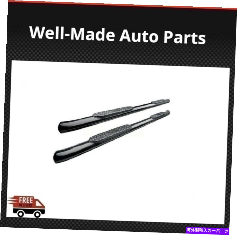 Nerf Bar Westin Pro Traxx Oval Nerf Bars 4 "14-18シボレー/GMC用にコーティングされたブラックパウダー Westin PRO TRAXX Oval Nerf Bars 4"Black Powder Coated For 14-18 Chevrolet/GMC【並行輸入品】|Us Custom Parts Shop USDM