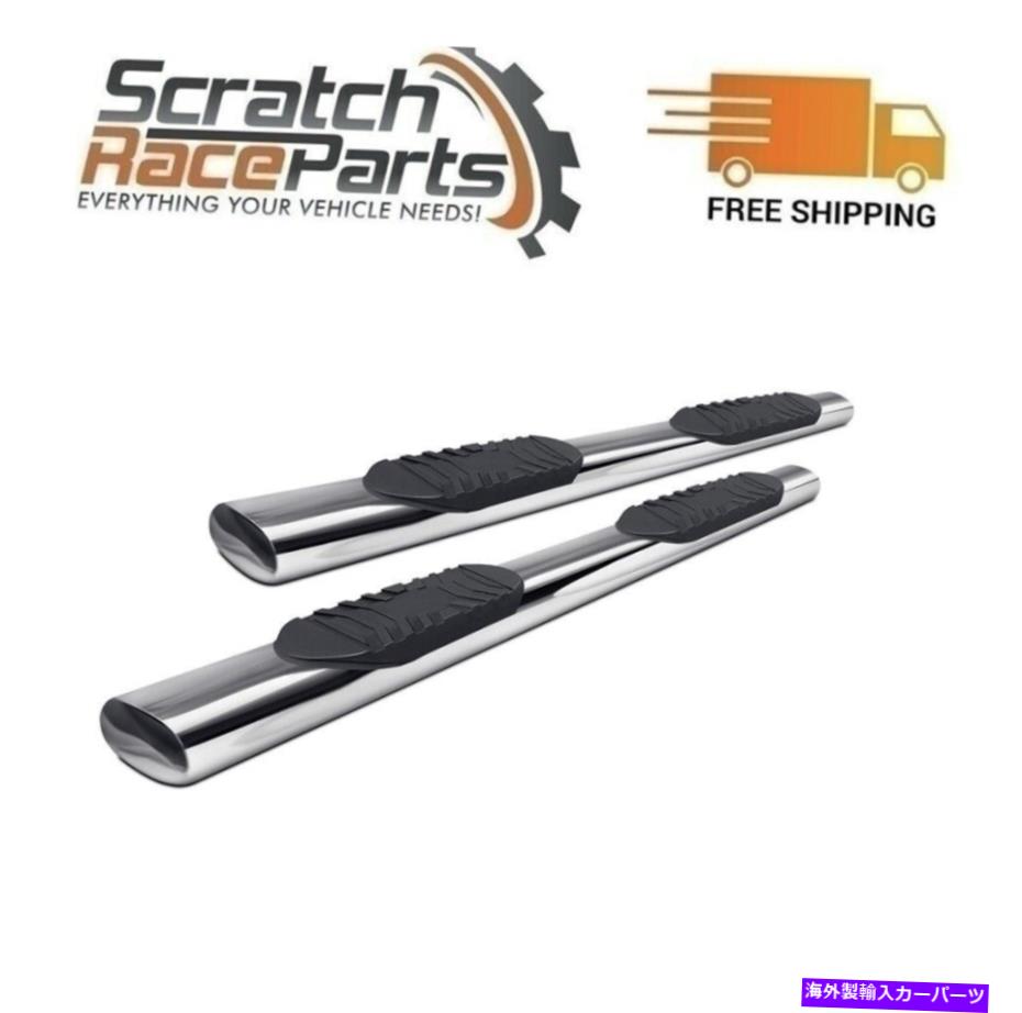 Nerf Bar 23976004 Lund 5in Oval StraightSS nerf Bars 2009-2021 Dodge Ram 23976004 Lund 5in Oval Straight SS Nerf Bars Polished For 2009-2021 Dodge Ram【並行輸入品】