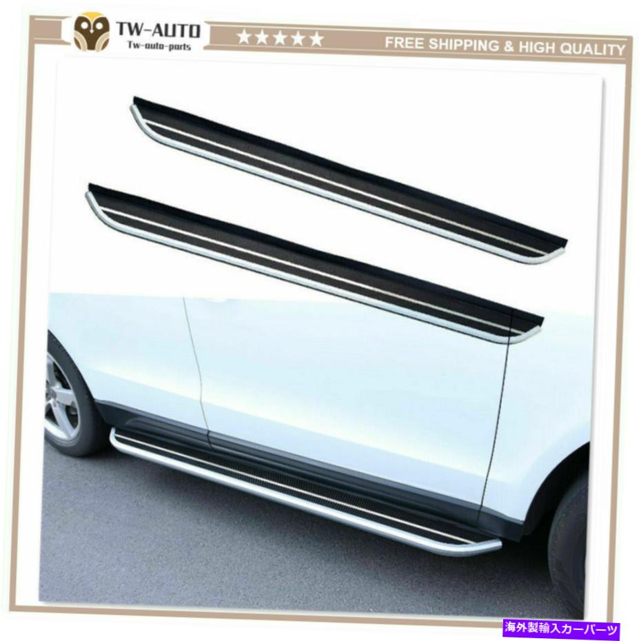 Nerf Bar ランニングボードNERFバーサイドステップフィットフォルクスワーゲンアトラステラモント2018-2022 Running Board Nerf Bars Side Steps Fits for Volkswagen Atlas Teramont 2018-2022【並行輸入品】