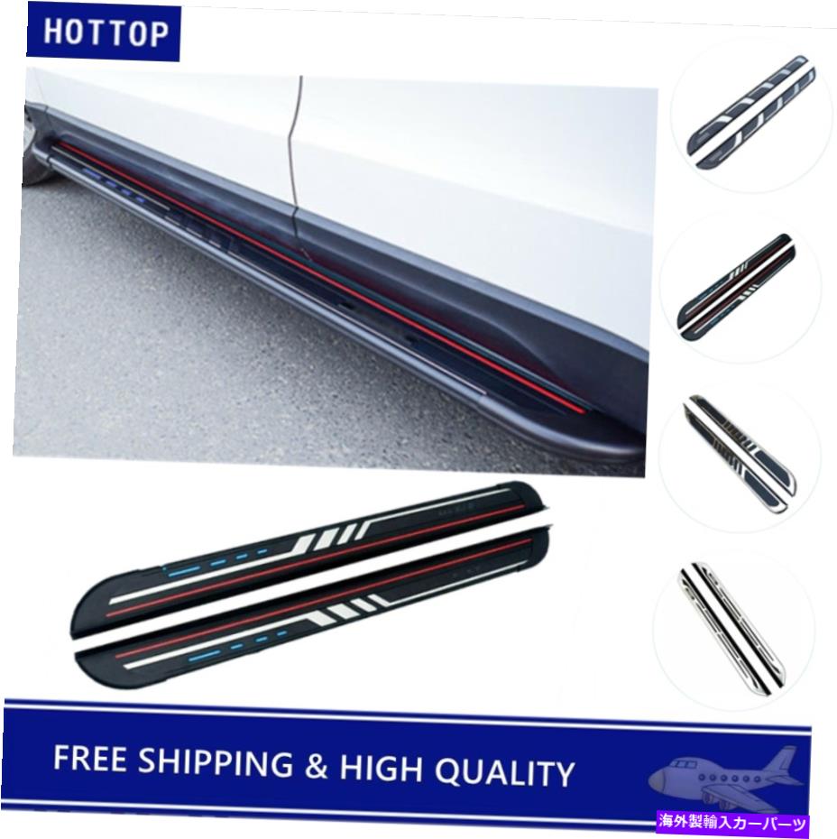 Nerf Bar ジープグランドチェロキー2011-2020ランニングボードNERFバーサイドステップに2PCSフィット 2Pcs Fits for Jeep Grand Cherokee 2011-2020 Running Board Nerf Bar Side Step【並行輸入品】