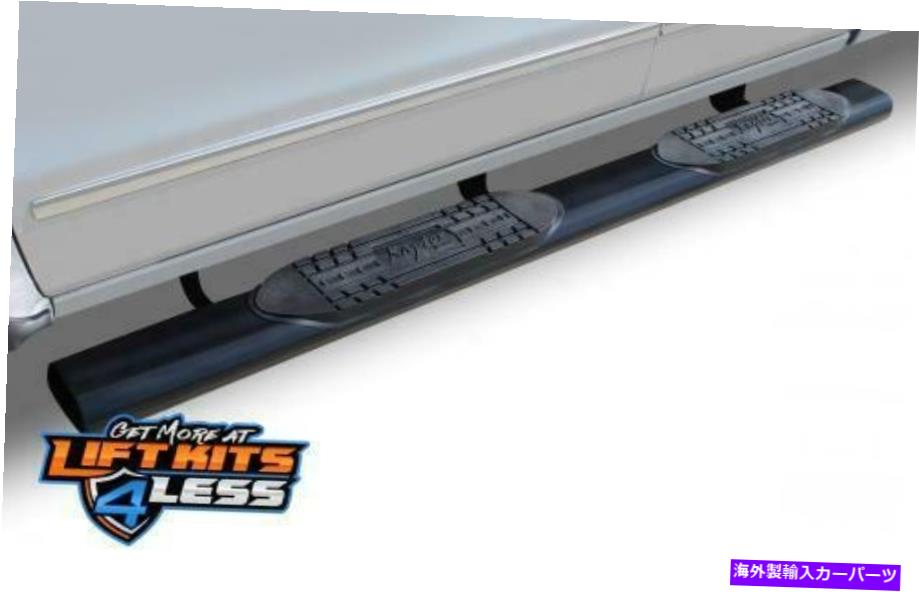 Nerf Bar Raptor 0804-0091B 5 "07-19のブラックW2Wオーバルステップバー Raptor 0804-0091B 5" Black W2W Oval Step Bars for 07-19 Toyota Tundra Reg. Cab【並行輸入品】｜Us Custom Parts Shop USDM