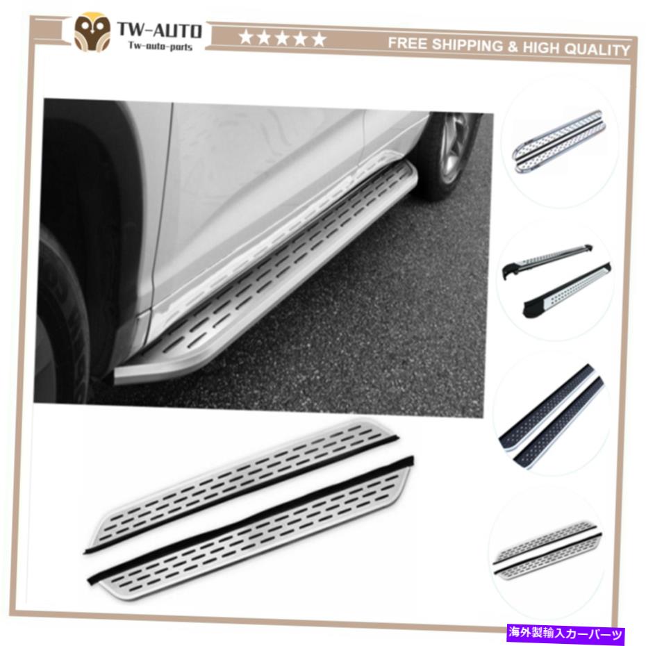 Nerf Bar トヨタハイランダークルーガー2014-2019サイドステップランニングボードネルフバーに適合 Fits for Toyota Highlander Kluger 2014-2019 Side Steps Running Board Nerf Bar【並行輸入品】