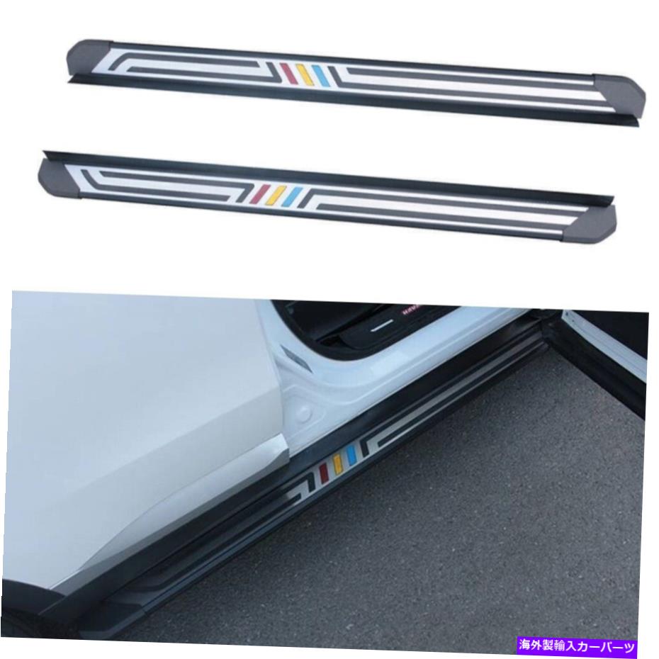 Nerf Bar 修正サイドステップランニングボードNERFバーフィットMitsubishi Outlander 2013-2021 Fixed Side Step Running Board Nerf Bar Fits for Mitsubishi Outlander 2013-2021【並行輸入品】