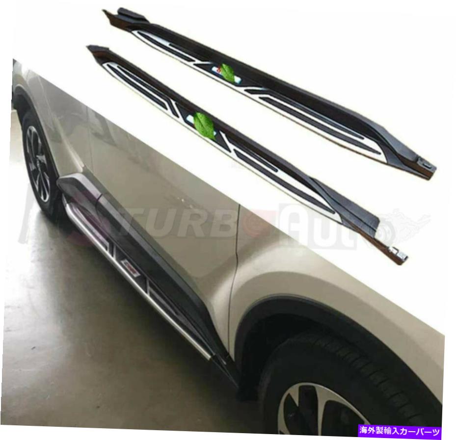 Nerf Bar アルミニウム固定サイドステップchr chr 2017-2021のボードnerf bar fits fits nerf bar Aluminum Fixed Side Steps Running Board Nerf Bar Fits for C-HR CHR 2017-2021【並行輸入品】｜Us Custom Parts Shop USDM