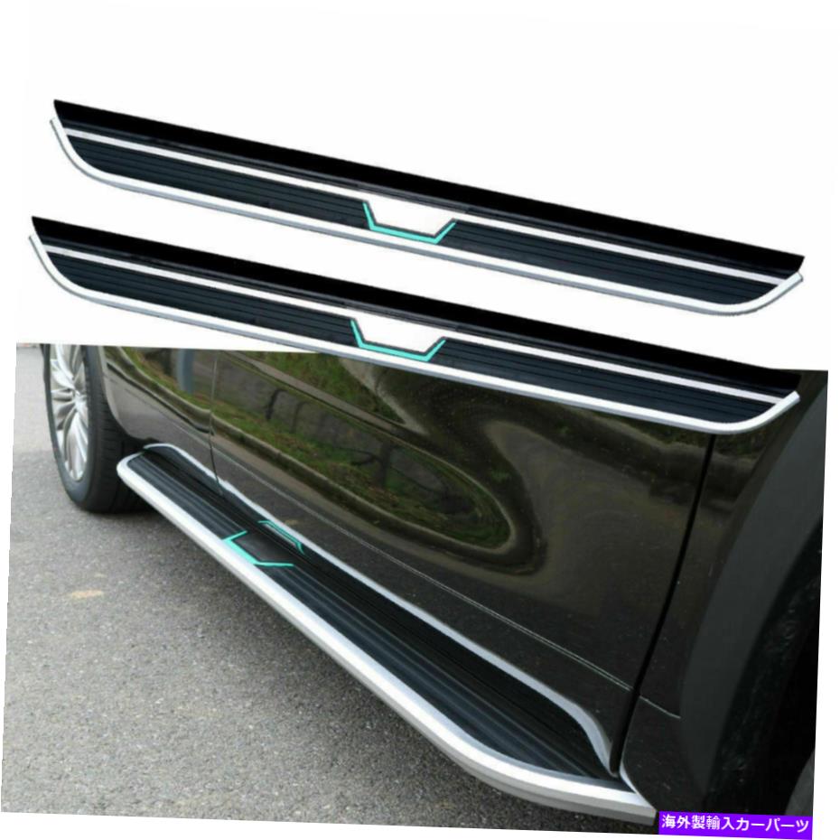 Nerf Bar Infiniti JX35 QX60 2013-2021固定サイドステップランニングボードNERFバーに適している2PCS 2Pcs Fit for Infiniti JX35 QX60 2013-2021 Fixed Side Step Running Board Nerf Bar【並行輸入品】