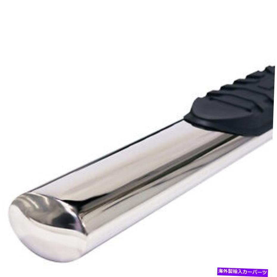 Nerf Bar TrailFX A1523S NERF BARは、表面ステップで研磨されています TrailFX A1523S Nerf Bar Polished With Surface Steps【並行輸入品】