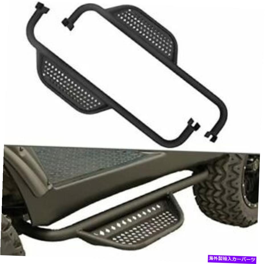 Nerf Bar ネルフバークラブカーの前例nerf bar w/step with with bracketsゴルフカートmadjax Nerf Bar Club Car Precedent Nerf Bar w/Step with Brackets Golf Carts Madjax【並行輸入品】