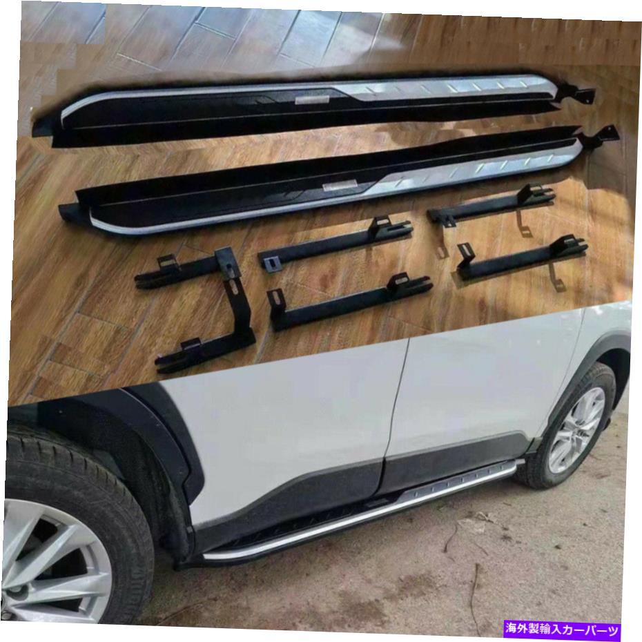 Nerf Bar 2021 2022トヨタカローラクロスランニングボードサイドステップnerfバーに2PCSフィット 2Pcs Fits for 2021 2022 Toyota Corolla Cross Running Board Side Step Nerf Bar【並行輸入品】｜Us Custom Parts Shop USDM