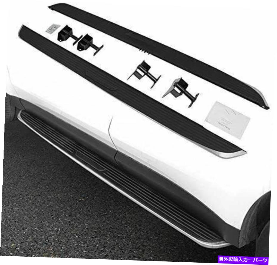 Nerf Bar ランニングボードドアサイドステップナーフバーフィットジャガーFペースFペース2016-2020 Running Board Door Side Step Nerf Bar Fits for Jaguar F-Pace F pace 2016-2020【並行輸入品】