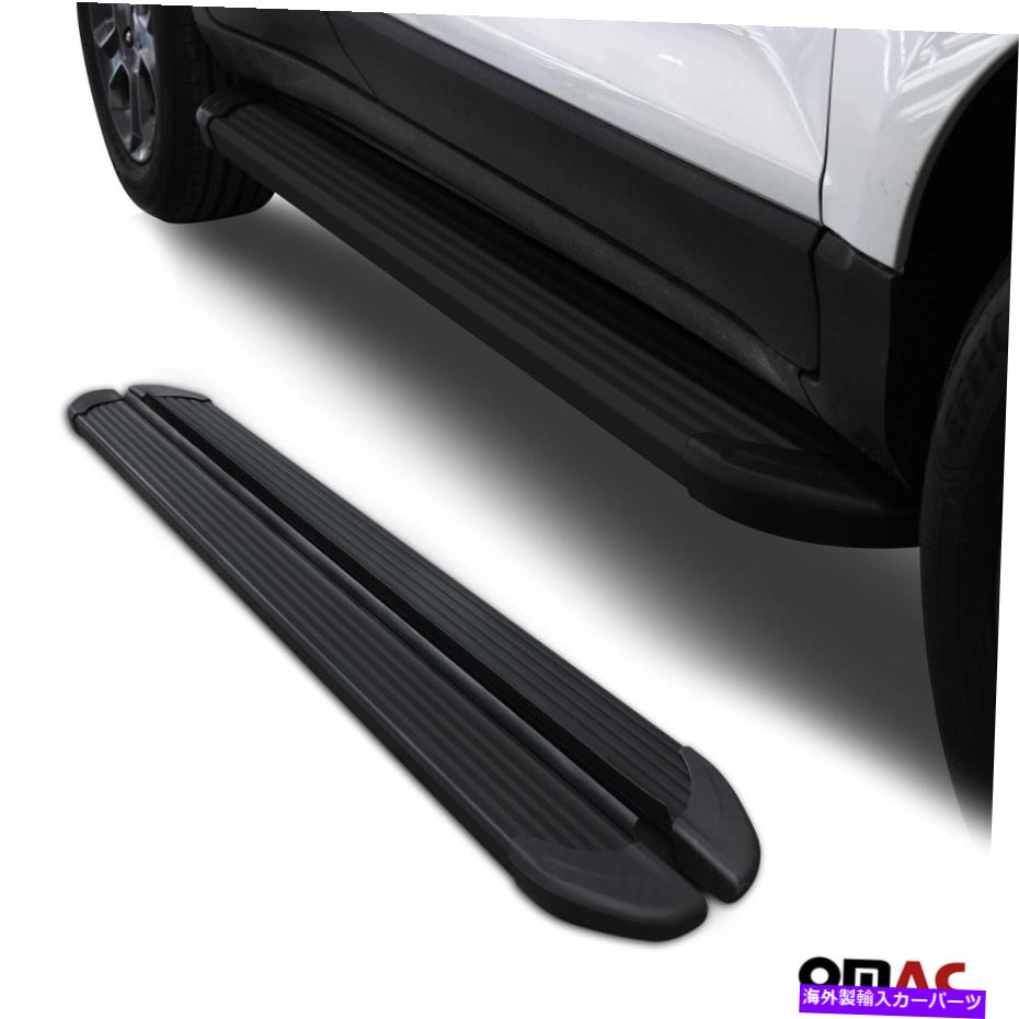 Nerf Bar Fiat Freemont 2011-2016 Side Steps AluのランニングボードNERFバー。ブラック2 PC Running Boards Nerf Bars For Fiat Freemont 2011-2016 Side Steps Alu. Black 2 Pcs【並行輸入品】