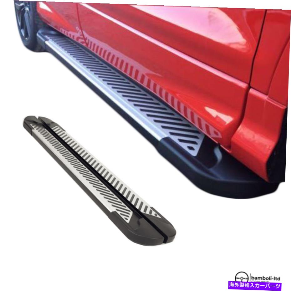 Nerf Bar Ssangyong Rexton 2018→UP用のボードサイドステップNERFバーのランニング Running Board Side Step Nerf Bar for SSANGYONG REXTON 2018 → Up【並行輸入品】