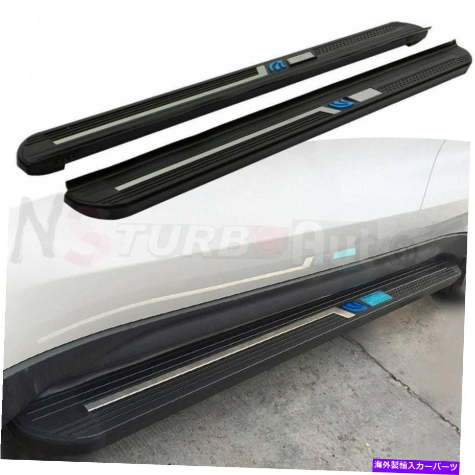 Nerf Bar 2PCS FITS FOT FOR RANGE ROVER EVOQUE 2020 2021ドアサイドステップNERFバーランニングボード 2Pcs Fits for Range Rover Evoque 2020 2021 Door Side Step Nerf Bar Running Board【並行輸入品】