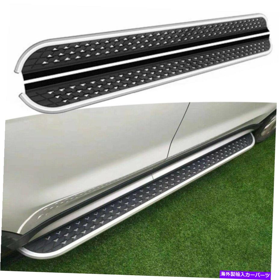 Nerf Bar 2PCSドアサイドステップボードランニングネルフバービュイックエンコールGX 2020 2021のフィット 2Pcs Door Side Step Running Board Nerf Bar Fits for Buick Encore GX 2020 2021【並行輸入品】