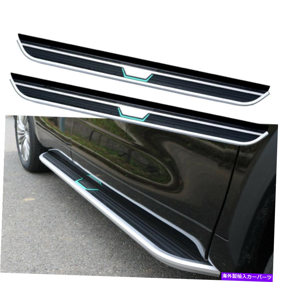 Nerf Bar 2022 2023 Infiniti QX60固定サイドステップランニングボードNERFバーに2PCSフィット 2Pcs Fits for 2022 2023 Infiniti QX60 Fixed Side Step Running Board Nerf Bar【並行輸入品】｜Us Custom Parts Shop USDM