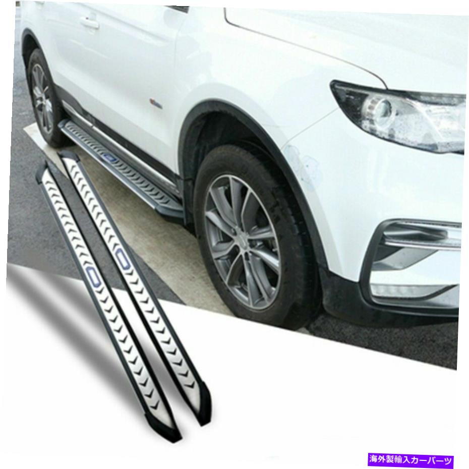 Nerf Bar 2PCS固定サイドステップランニングボードNERFバーフィット2018-2022ヒュンダイコナ 2Pcs Fixed Side Step Running Board Nerf Bar Fits for 2018-2022 Hyundai Kona【並行輸入品】