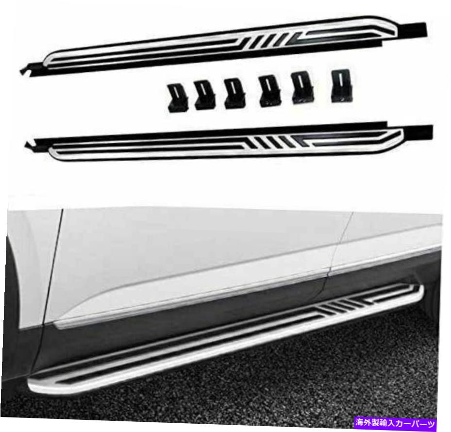 Nerf Bar フォルクスワーゲンアトラスクロススポーツ2020ランニングボードネルフバーに合わせて固定サイドステップフィット Fixed Side Step Fit for Volkswagen Atlas Cross Sport 2020 Running Board Nerf Bar【並行輸入品】｜Us Custom Parts Shop USDM