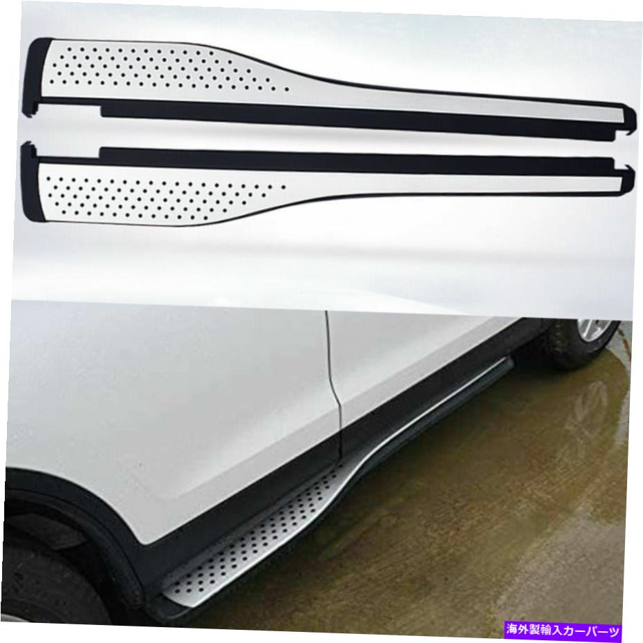 Nerf Bar Acura RDX 2012-2018固定ドアサイドステップランニングボードNERFバーに適合 Fits for Acura RDX 2012-2018 Fixed Door Side Steps Running Board Nerf Bar【並行輸入品】