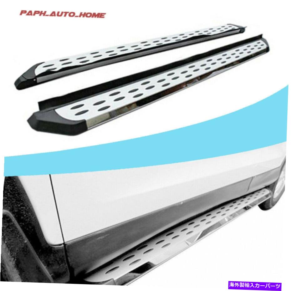 Nerf Bar アルミニウム固定ランニングボードサイドステップnerfバーフィットエクスプローラー2011-2019 Aluminium Fixed Running Boards Side Step Nerf Bar Fit for explorer 2011 - 2019【並行輸入品】