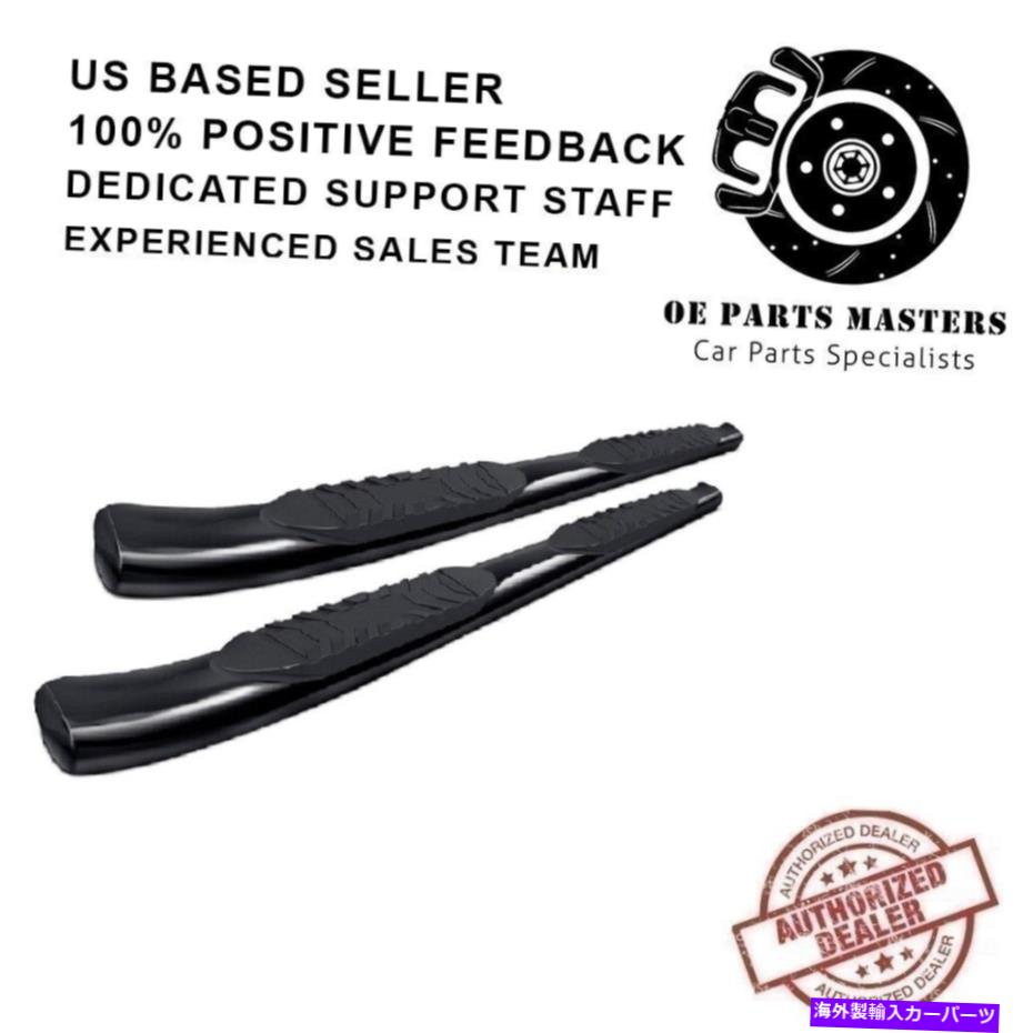 Nerf Bar Lund 23879008 5in Oval Curved Steel Nerf Bars for Ford F150 2015-2020 Lund 23879008 5in Oval Curved Steel Nerf Bars Black For Ford F150 2015-2020【並行輸入品】