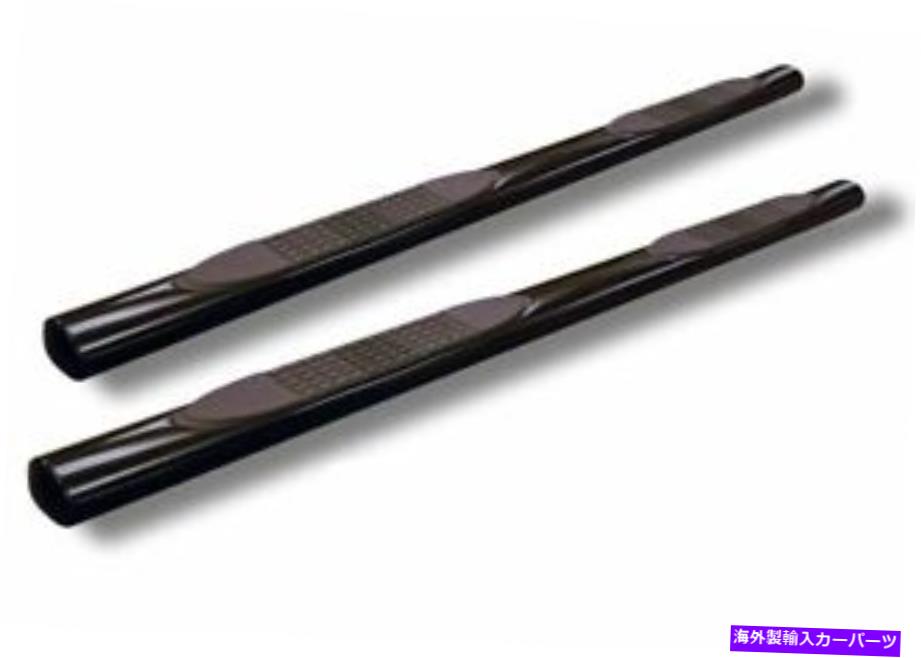 Nerf Bar 2007-2019のトライデントTRI402230-1 4インチの楕円形のnerfバー Trident TRI402230-1 4 Inch Oval Nerf Bars for 2007-2019 Chevy Silverado【並行輸入品】