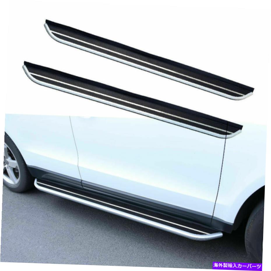 Nerf Bar ランニングボードNERFバーサイドステップビュイックエンコールGX 2020 2021 2022に固定 Fixed Running Board Nerf Bars Side Steps Fits for Buick Encore GX 2020 2021 2022【並行輸入品】