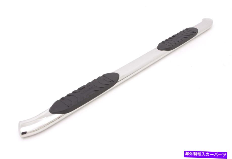 Nerf Bar Lund 23710601 5インチの楕円形の湾曲したnerf barフィット15-22キャニオンコロラド Lund 23710601 5 Inch Oval Curved Nerf Bar Fits 15-22 Canyon Colorado【並行輸入品】