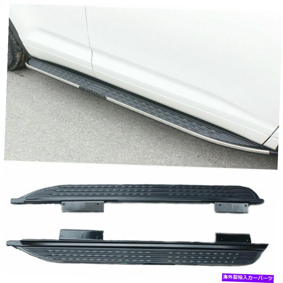 Nerf Bar トヨタハイランダークルーガー2014-2019サイドステップランニングボードネルフバーに適合 Fits for Toyota Highlander Kluger 2014-2019 Side Step Running Board Nerf Bar【並行輸入品】