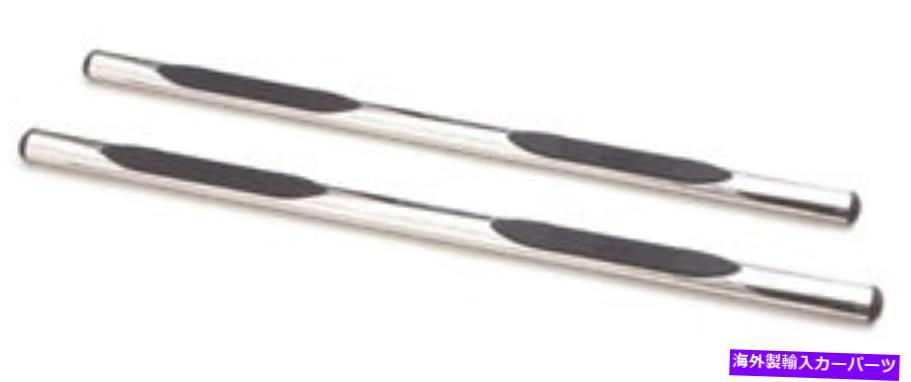 Nerf Bar Lund 23578357シボレーシルバラド3500の楕円形のストレートナーフバー、拡張タクシー Lund 23578357 Oval Straight Nerf Bars for Chevy Silverado 3500, Extended Cab【並行輸入品】