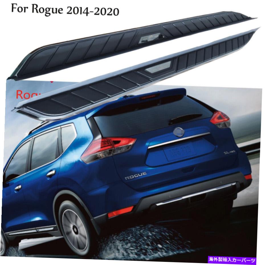 Nerf Bar 日産Rogue X-Trail 2014-2020ランニングボードサイドステップNERF BAR 2PCSに適合 Fits for Nissan Rogue X-Trail 2014-2020 Running Board Side Step Nerf Bar 2PCS【並行輸入品】