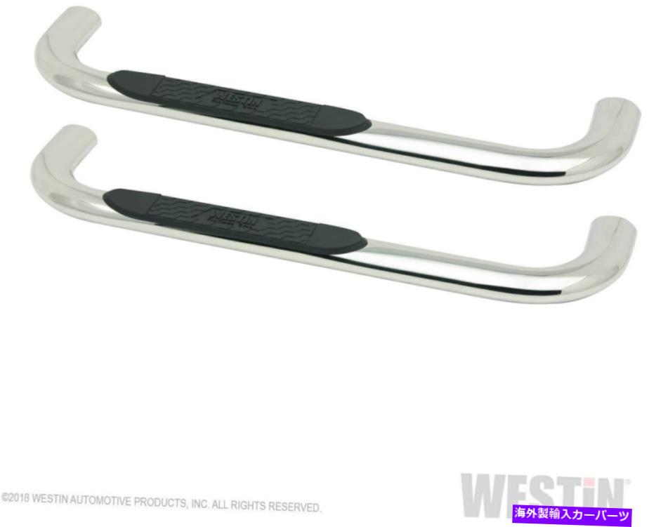 Nerf Bar WES21-3800 Westin 21-3800 Platinum 4 "楕円形のnerfステップバー - ポリッシュされたステンレス WES21-3800 Westin 21-3800 Platinum 4" Oval Nerf Step Bars - Polished Stainless【並行輸入品】|Us Custom Parts Shop USDM