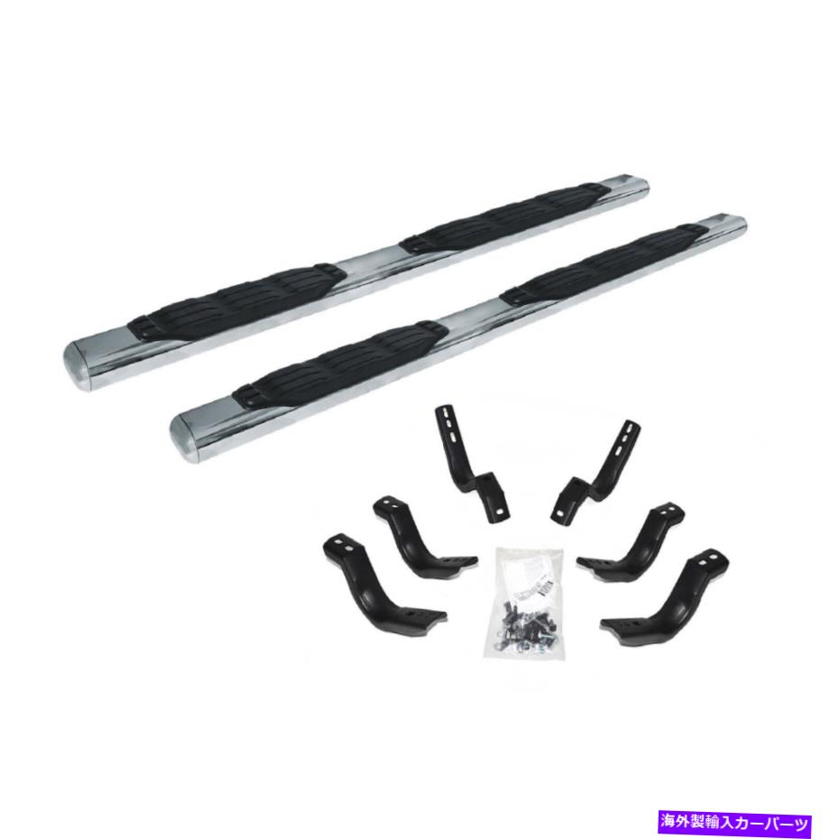 Nerf Bar Go Rhino 104409787PS 1000シリーズ4 x 87 SS Sidestepキット02-08 RAM 1500 Go Rhino 104409787PS 1000 Series 4 x 87 SS SideStep Kit for 02-08 Ram 1500【並行輸入品】