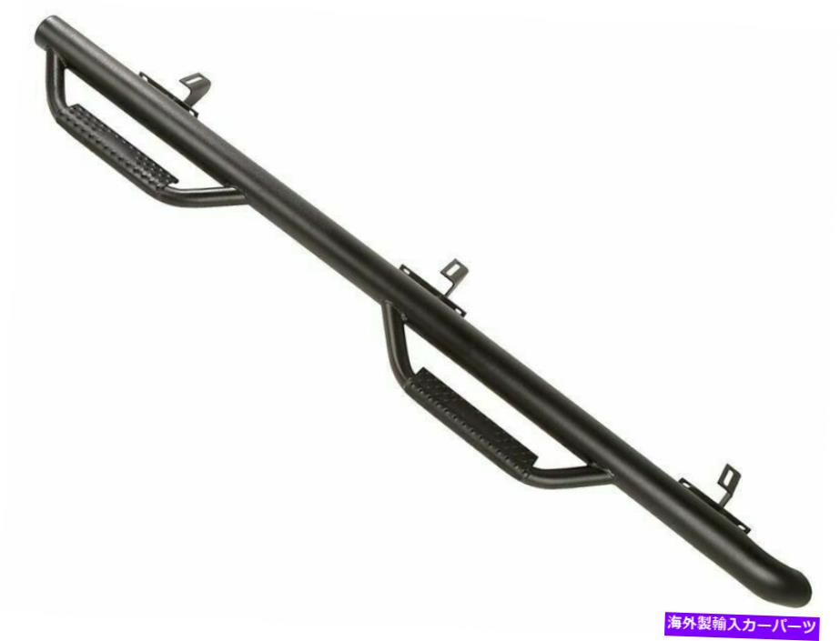 Nerf Bar スパルタンナーフバーのための頑丈なリッジ11596.04テクスチャブラック18-20ジープラングラーJL Rugged Ridge 11596.04 for Spartan Nerf Bar Textured Black 18-20 Jeep Wrangler JL【並行輸入品】