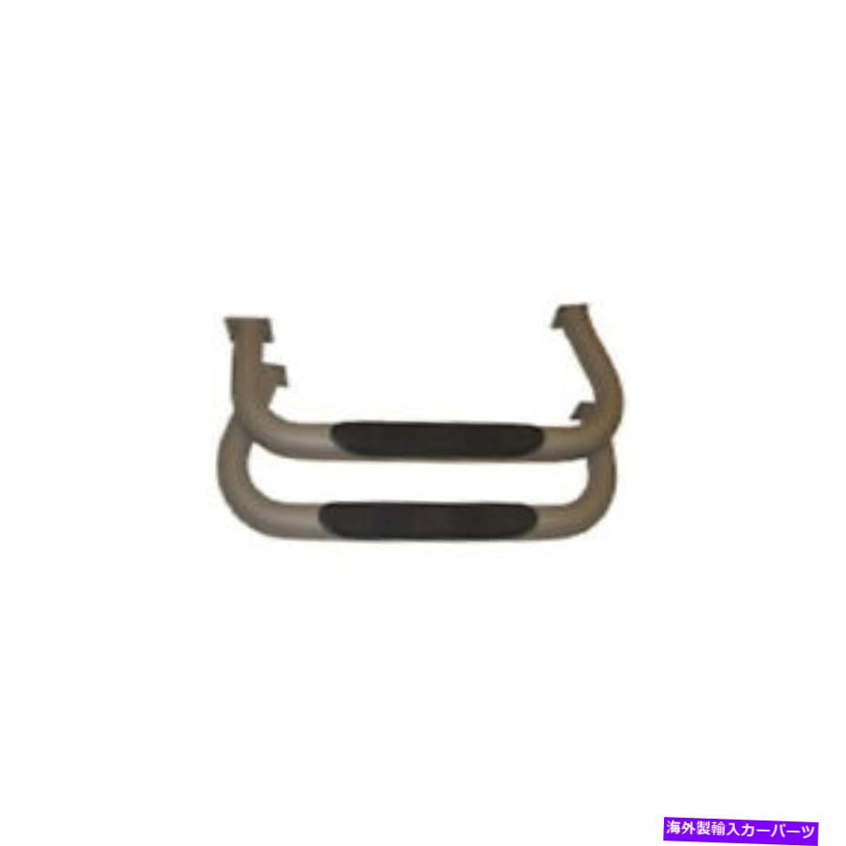 Nerf Bar ジープラングラーYJ TJ 95-06ステップnerf bar 11532.02に適合する Fits Jeep Wrangler YJ TJ 95-06 Steps Nerf Bar 11532.02【並行輸入品】