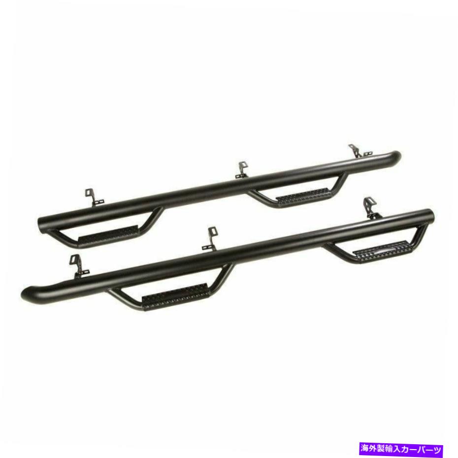 Nerf Bar 頑丈なリッジスパルタンナーフバーのテクスチャブラック18-20ジープラングラーJL 4ドア Rugged Ridge Spartan Nerf Bar Textured Black for 18-20 Jeep Wrangler JL 4 Door【並行輸入品】