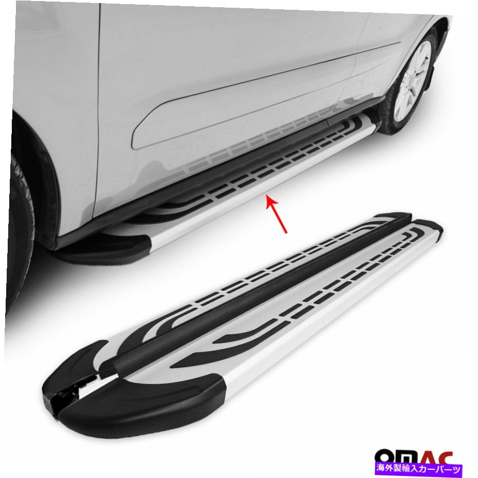 Nerf Bar ボードを実行しているサイドステップnerf bars aluminum 2 pcs。 Kia Sorento 2012-2020の場合 Side Steps Running Boards Nerf Bars Aluminum 2 Pcs. For Kia Sorento 2012-2020【並行輸入品】