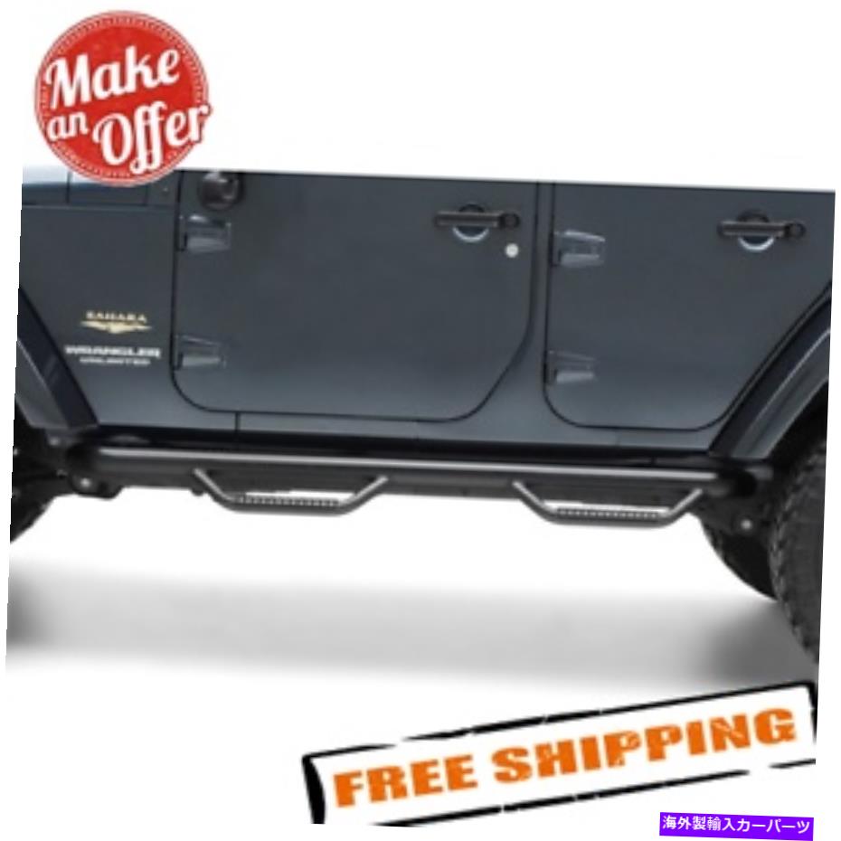 Nerf Bar Smittybilt J1246ホイールツーホイールnerfステップ2012-2016 Jeep Wrangler JK 2-Door Smittybilt J1246 Wheel to Wheel Nerf Steps for 2012-2016 Jeep Wrangler JK 2-Door【並行輸入品】｜Us Custom Parts Shop USDM 129,635円