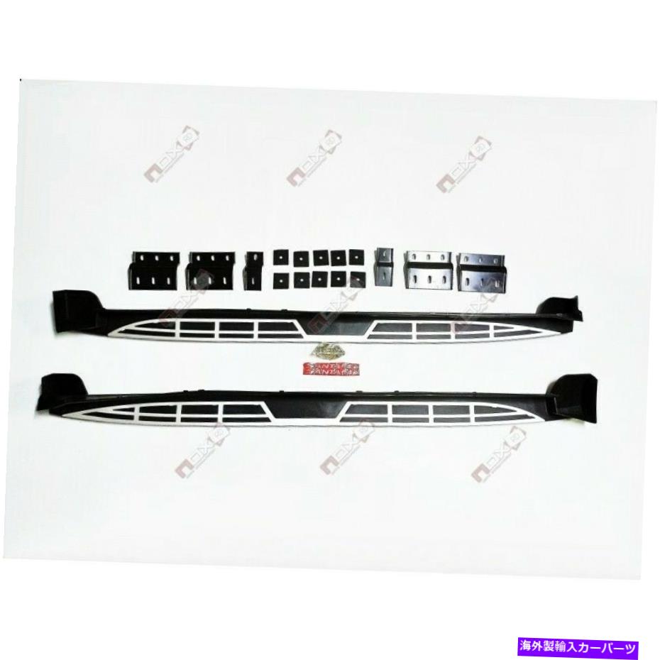 Nerf Bar ヒュンダイサンタフェ13-17ランニングボードNERFバーの場合 FOR HYUNDAI SANTA FE 13-17 RUNNING BOARDS NERF BARS【並行輸入品】