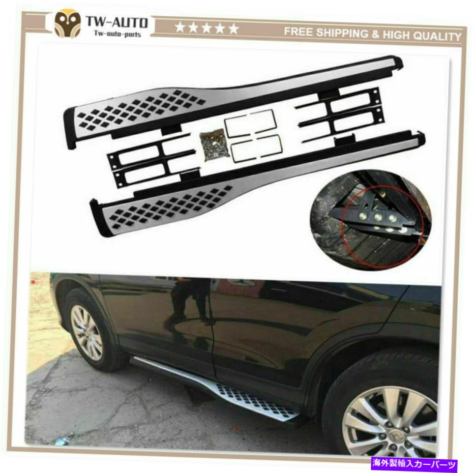 Nerf Bar ボードを実行しているドアサイドステップを固定しましたnerf bar fit for honda crv cr-v 2012-2016 Fixed Door Side Steps Running Board Nerf Bar Fits for Honda CRV CR-V 2012-2016【並行輸入品】｜Us Custom Parts Shop USDM