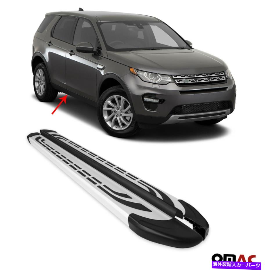 Nerf Bar LRレンジローバーディスカバリースポーツ2014-2018のボードを実行しているサイドステップnerfバー Side Steps Running Boards Nerf Bars For LR Range Rover Discovery Sport 2014-2018【並行輸入品】