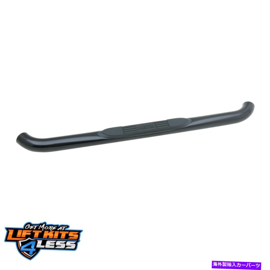 Nerf Bar ウェスティン23-3315 Eシリーズ3 '' 2007-18ジープラングラーのラウンドステップバー Westin 23-3315 E-Series 3'' Round Step Bar for 2007-18 Jeep Wrangler【並行輸入品】
