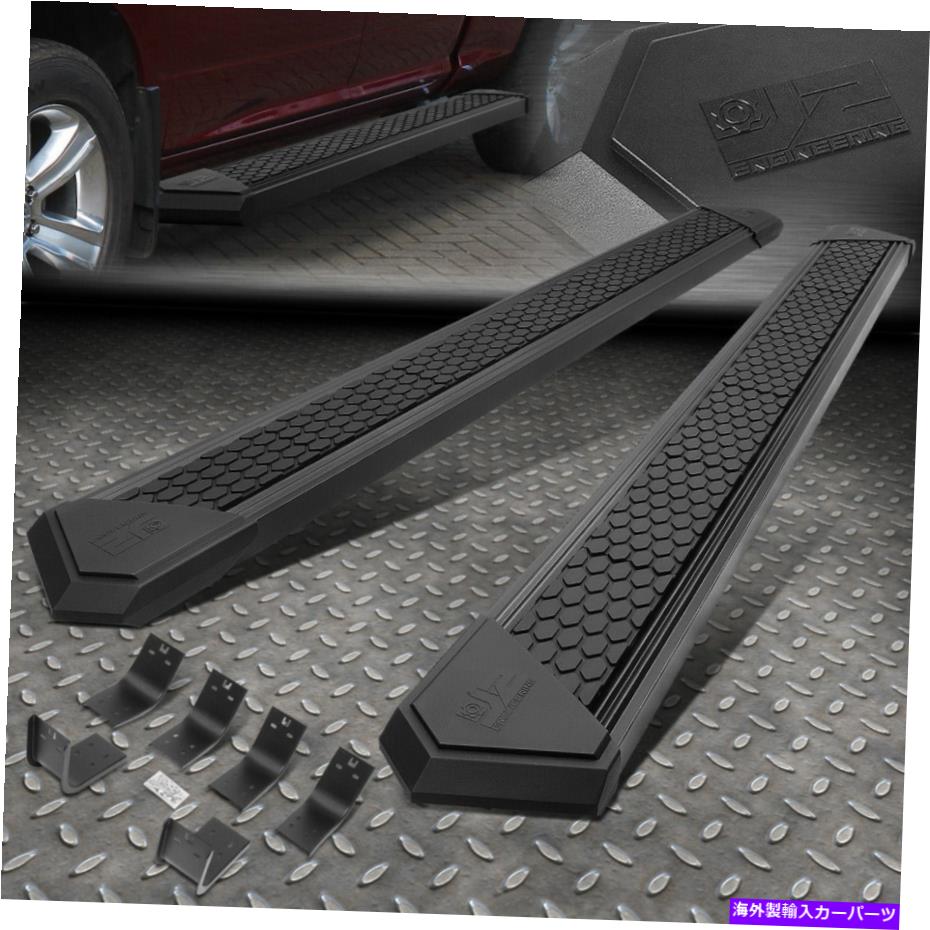 Nerf Bar 09-20のJ2 Dodge RAM Extended Cab 8 "Black Honeycombステップバーランニングボード J2 FOR 09-20 DODGE RAM EXTENDED CAB 8" BLACK HONEYCOMB STEP BAR RUNNING BOARDS【並行輸入品】｜Us Custom Parts Shop USDM