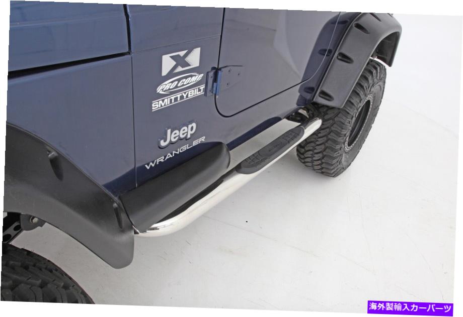 Nerf Bar Smittybilt JN460-S2 Smittybilt Jn460-S2s Sure Step Side Bar Fits 97-06 Wrangler (Tj)【並行輸入品】