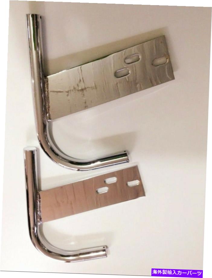 Nerf Bar ナーフバーバンパー、クロム、カブトムシ68-73、スーパー71-73、2ペア、4ピース合計 Nerf Bar Bumper, Chrome, for Beetle 68-73, Super 71-73, 2 Pairs, 4 pieces total【並行輸入品】